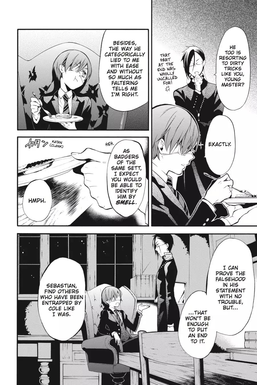 Kuroshitsuji Chapter 70 page 4 - Chapter 70: In the afternoon: The Butler, Guiding