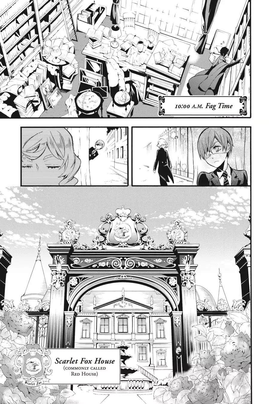 Kuroshitsuji Chapter 70 page 9 - Chapter 70: In the afternoon: The Butler, Guiding
