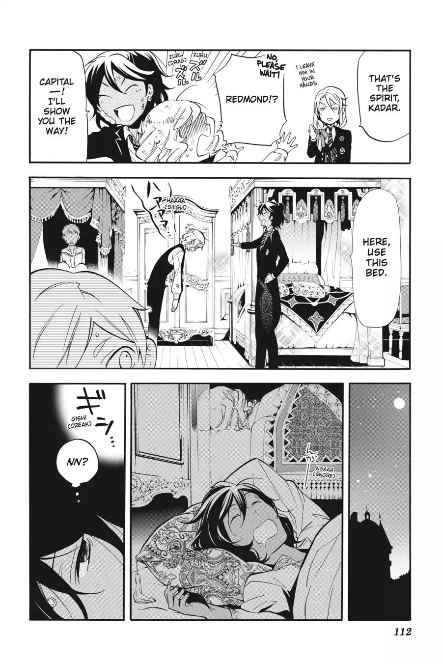 Kuroshitsuji Chapter 71 page 10 - Chapter 71: At night: The Butler, Plotting
