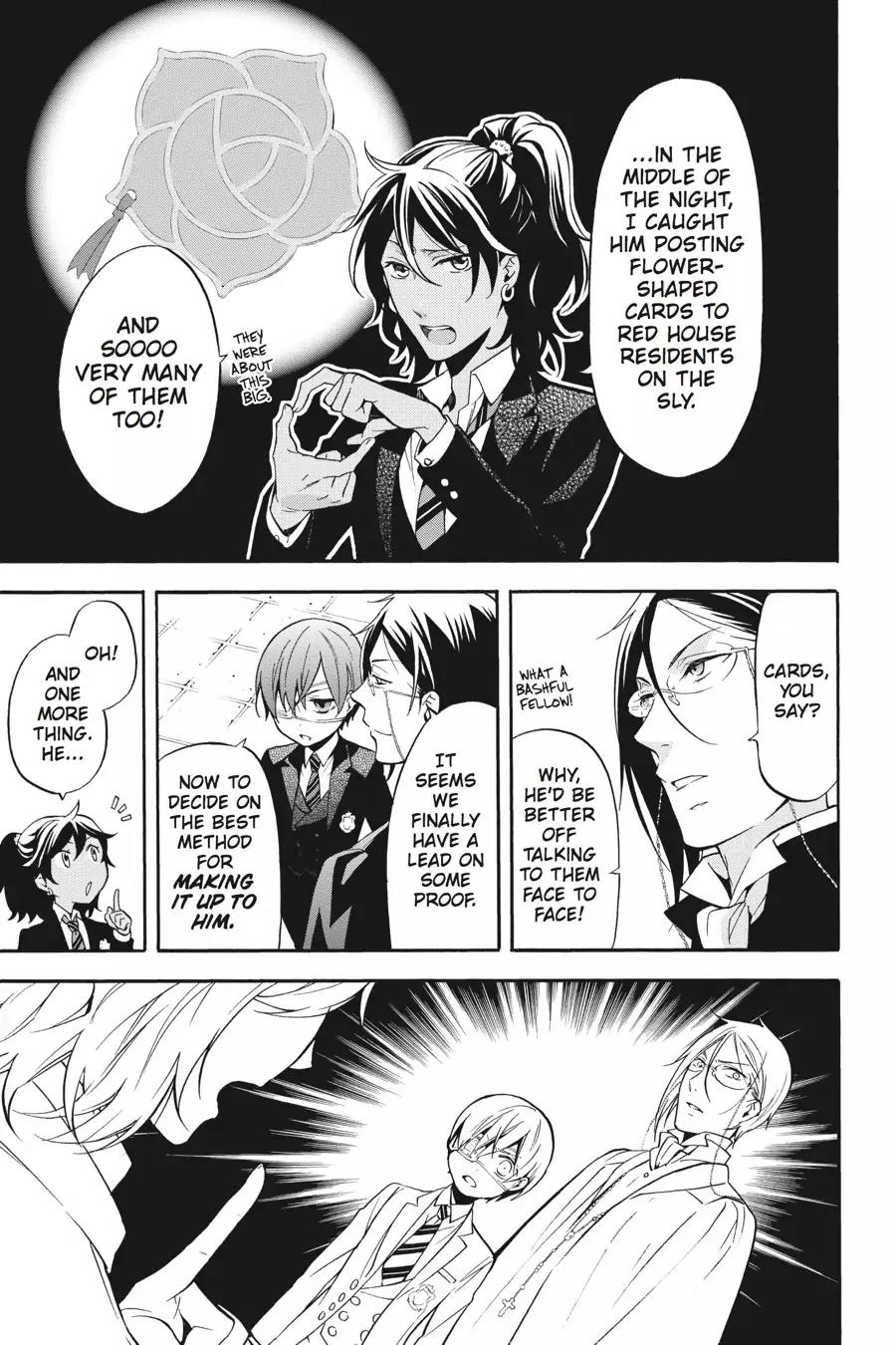 Kuroshitsuji Chapter 71 page 13 - Chapter 71: At night: The Butler, Plotting
