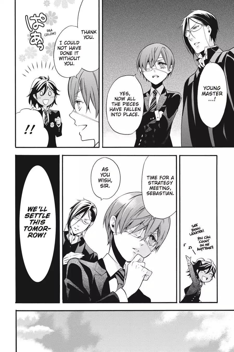 Kuroshitsuji Chapter 71 page 14 - Chapter 71: At night: The Butler, Plotting