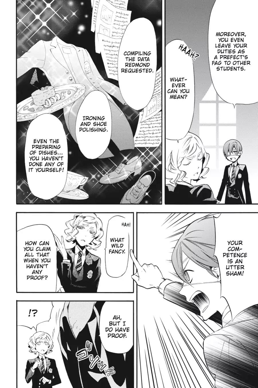 Kuroshitsuji Chapter 71 page 18 - Chapter 71: At night: The Butler, Plotting