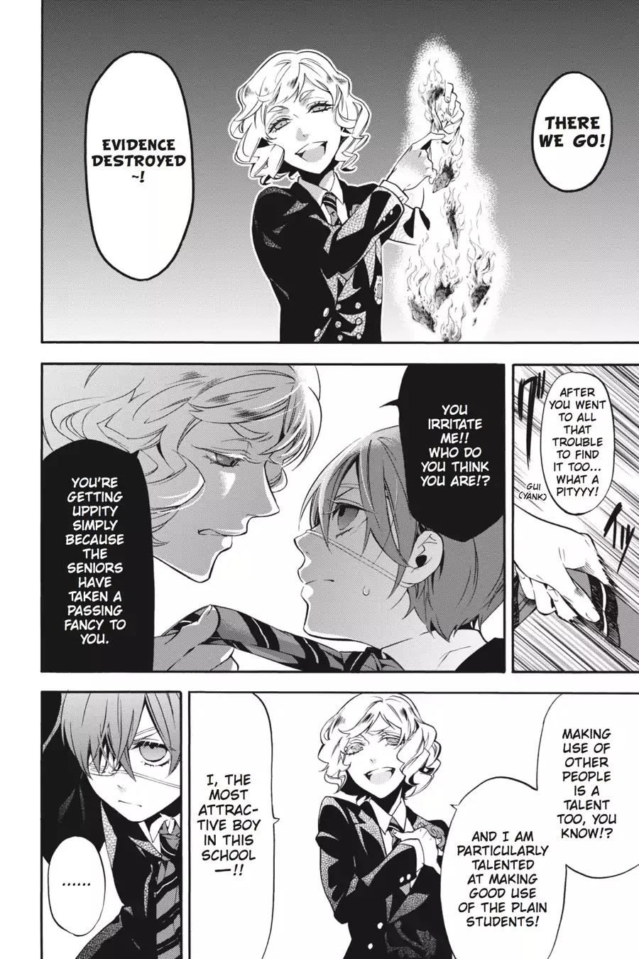Kuroshitsuji Chapter 71 page 24 - Chapter 71: At night: The Butler, Plotting