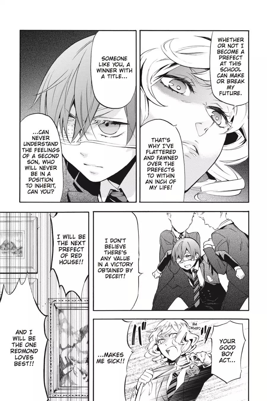 Kuroshitsuji Chapter 71 page 25 - Chapter 71: At night: The Butler, Plotting