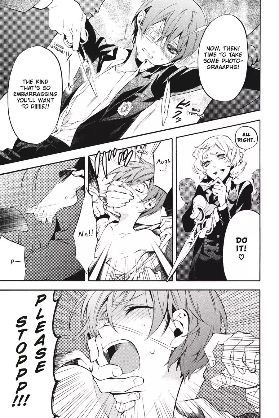 Kuroshitsuji Chapter 71 page 27 - Chapter 71: At night: The Butler, Plotting