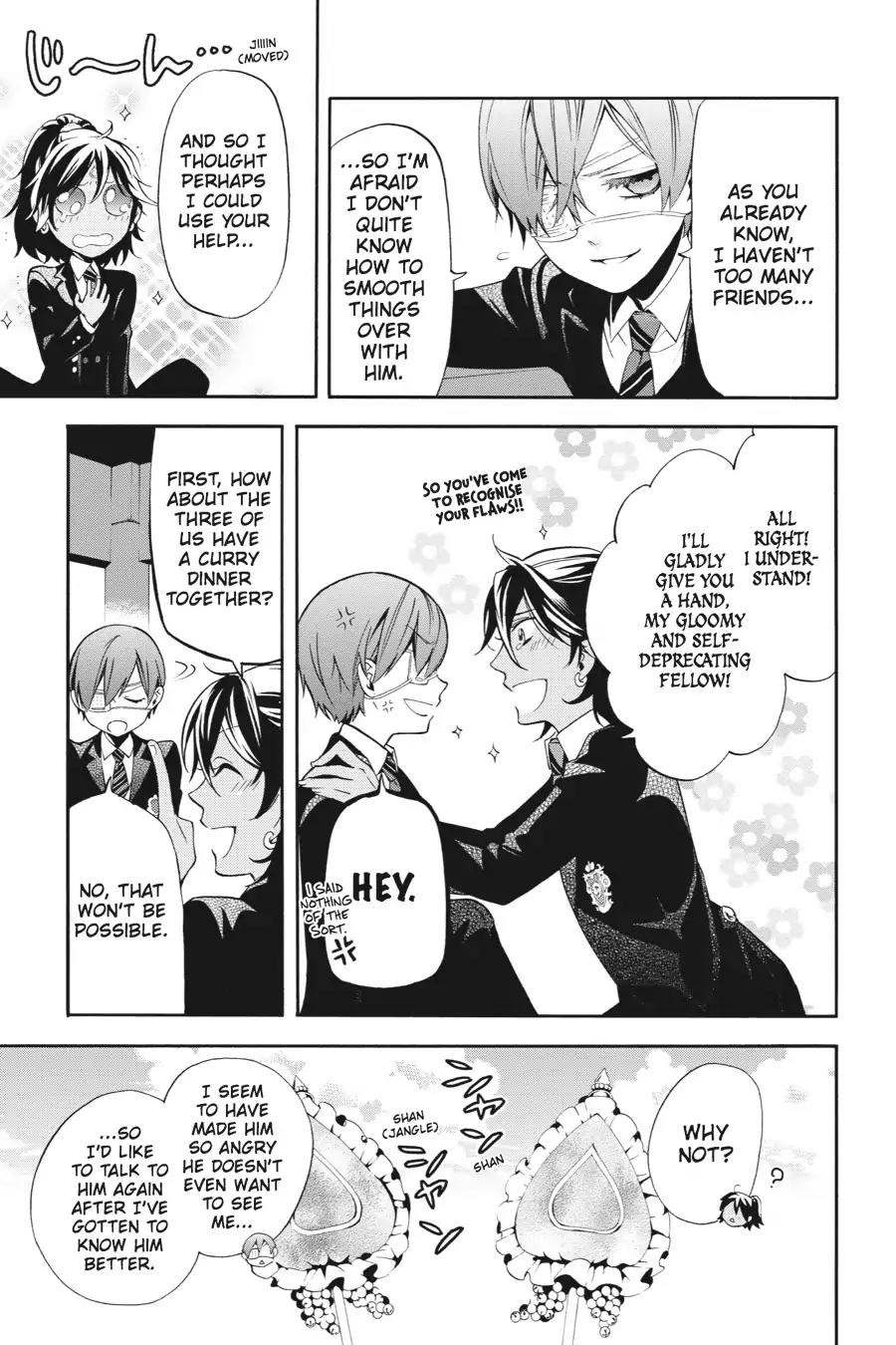Kuroshitsuji Chapter 71 page 3 - Chapter 71: At night: The Butler, Plotting