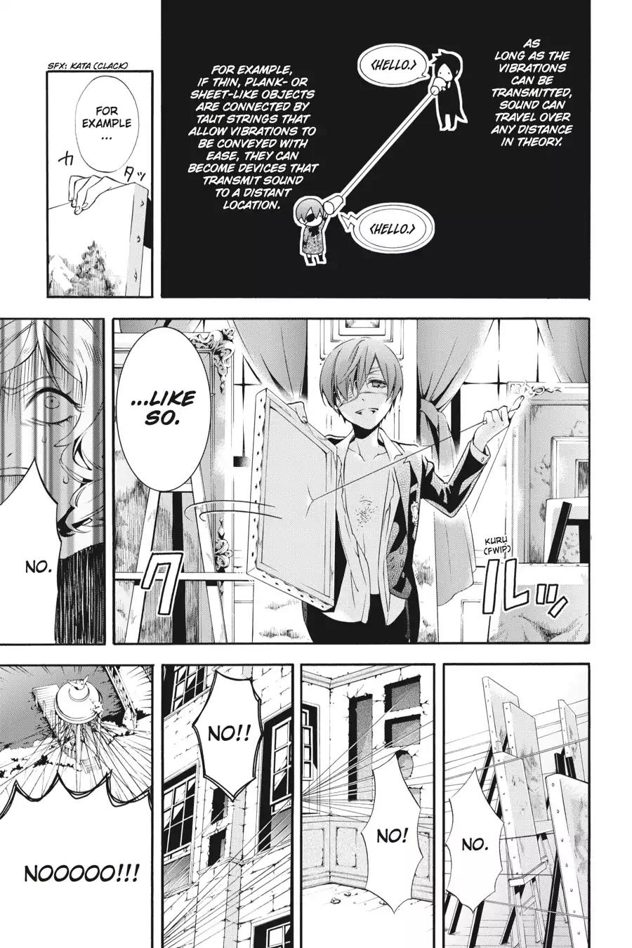Kuroshitsuji Chapter 71 page 31 - Chapter 71: At night: The Butler, Plotting