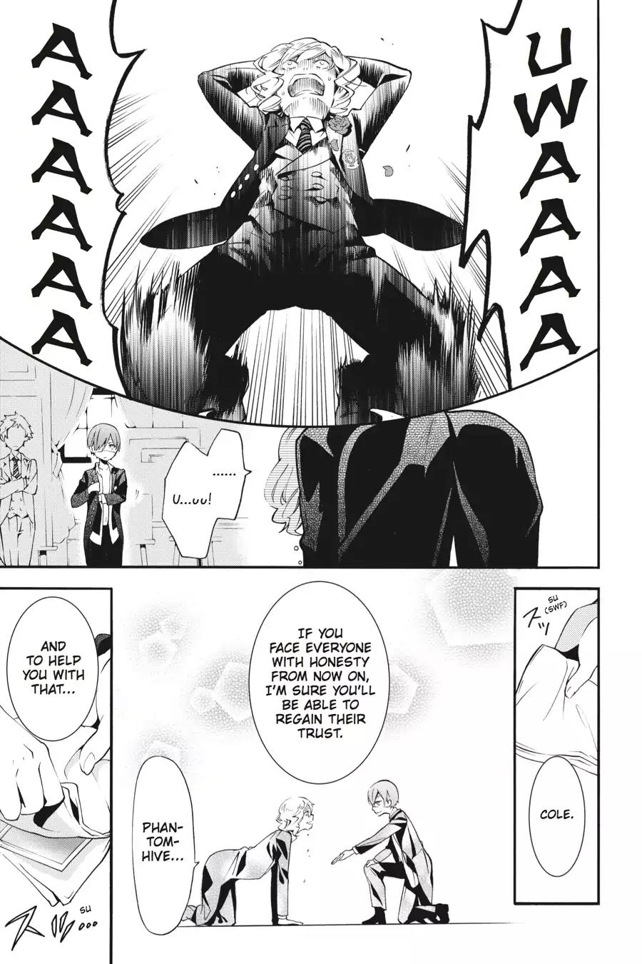 Kuroshitsuji Chapter 71 page 35 - Chapter 71: At night: The Butler, Plotting