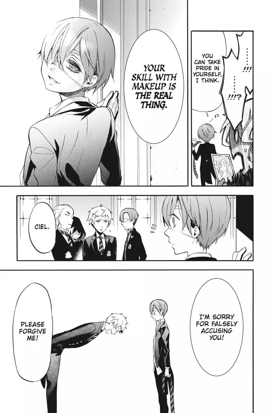 Kuroshitsuji Chapter 71 page 37 - Chapter 71: At night: The Butler, Plotting