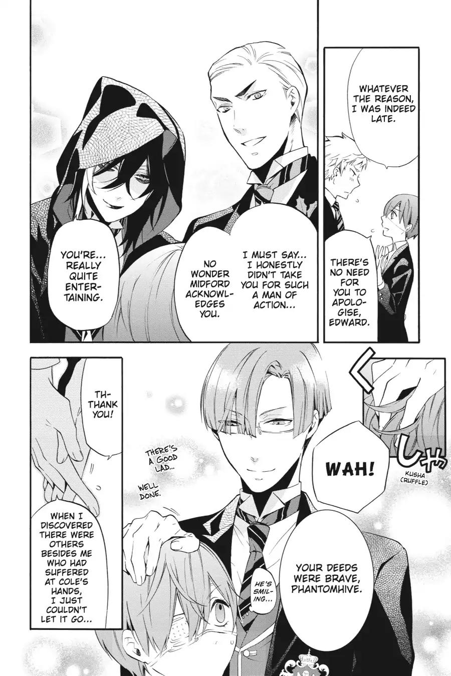 Kuroshitsuji Chapter 71 page 38 - Chapter 71: At night: The Butler, Plotting