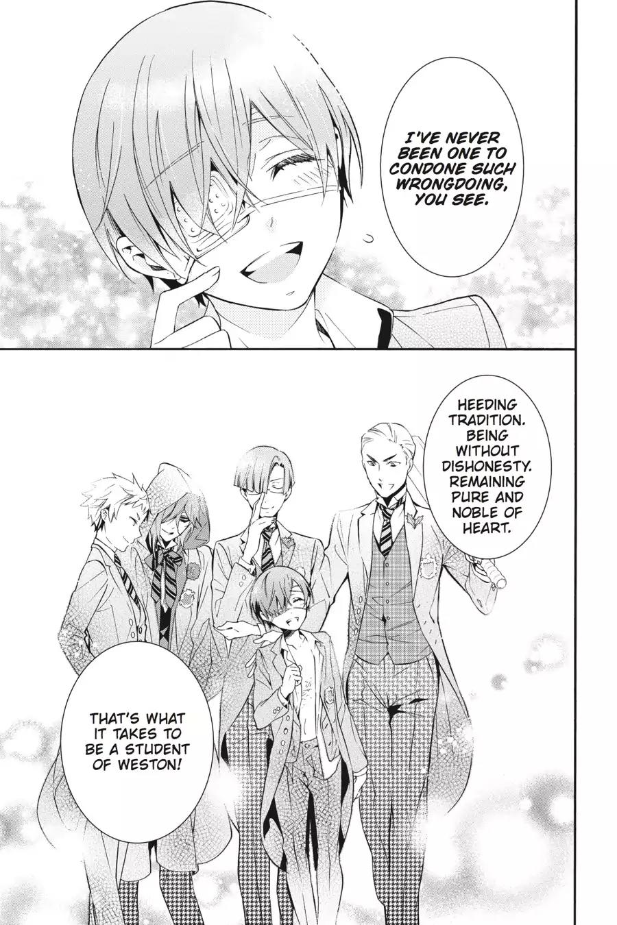 Kuroshitsuji Chapter 71 page 39 - Chapter 71: At night: The Butler, Plotting