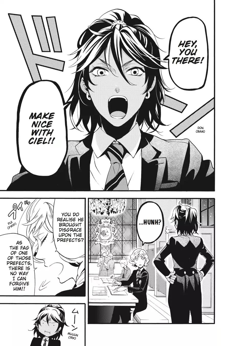 Kuroshitsuji Chapter 71 page 5 - Chapter 71: At night: The Butler, Plotting