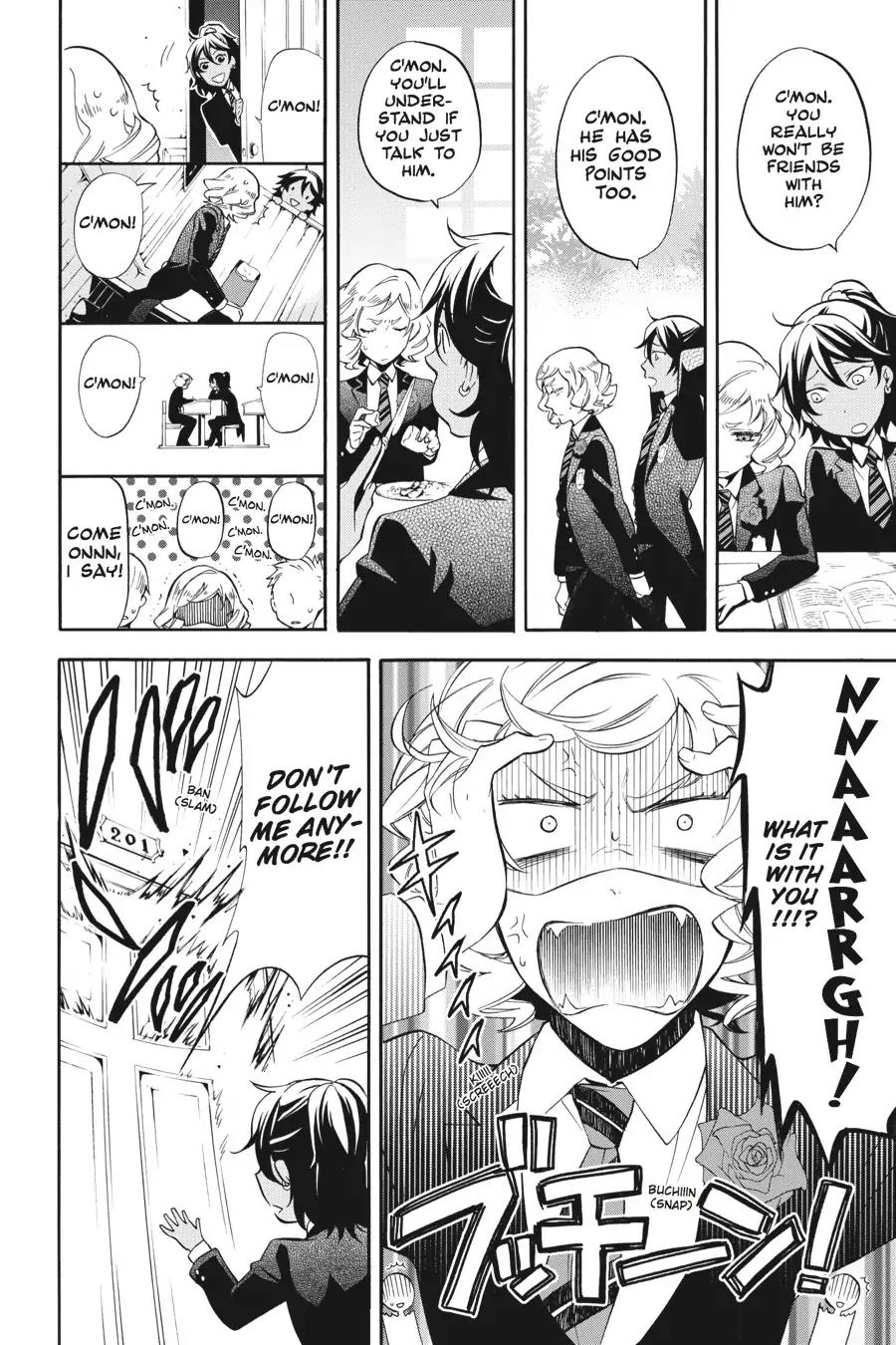 Kuroshitsuji Chapter 71 page 6 - Chapter 71: At night: The Butler, Plotting
