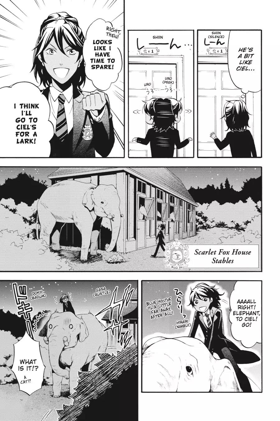 Kuroshitsuji Chapter 71 page 7 - Chapter 71: At night: The Butler, Plotting