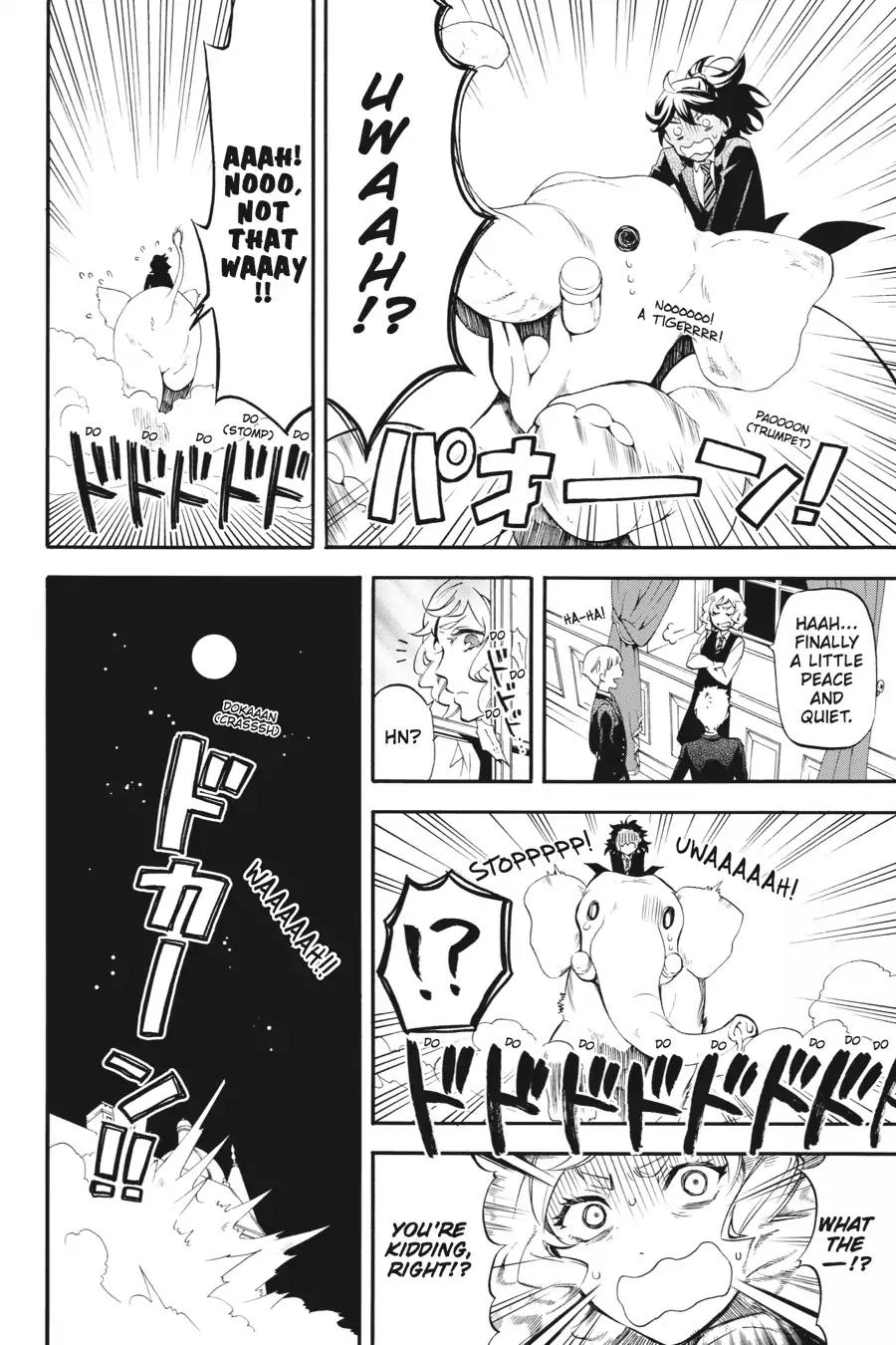 Kuroshitsuji Chapter 71 page 8 - Chapter 71: At night: The Butler, Plotting