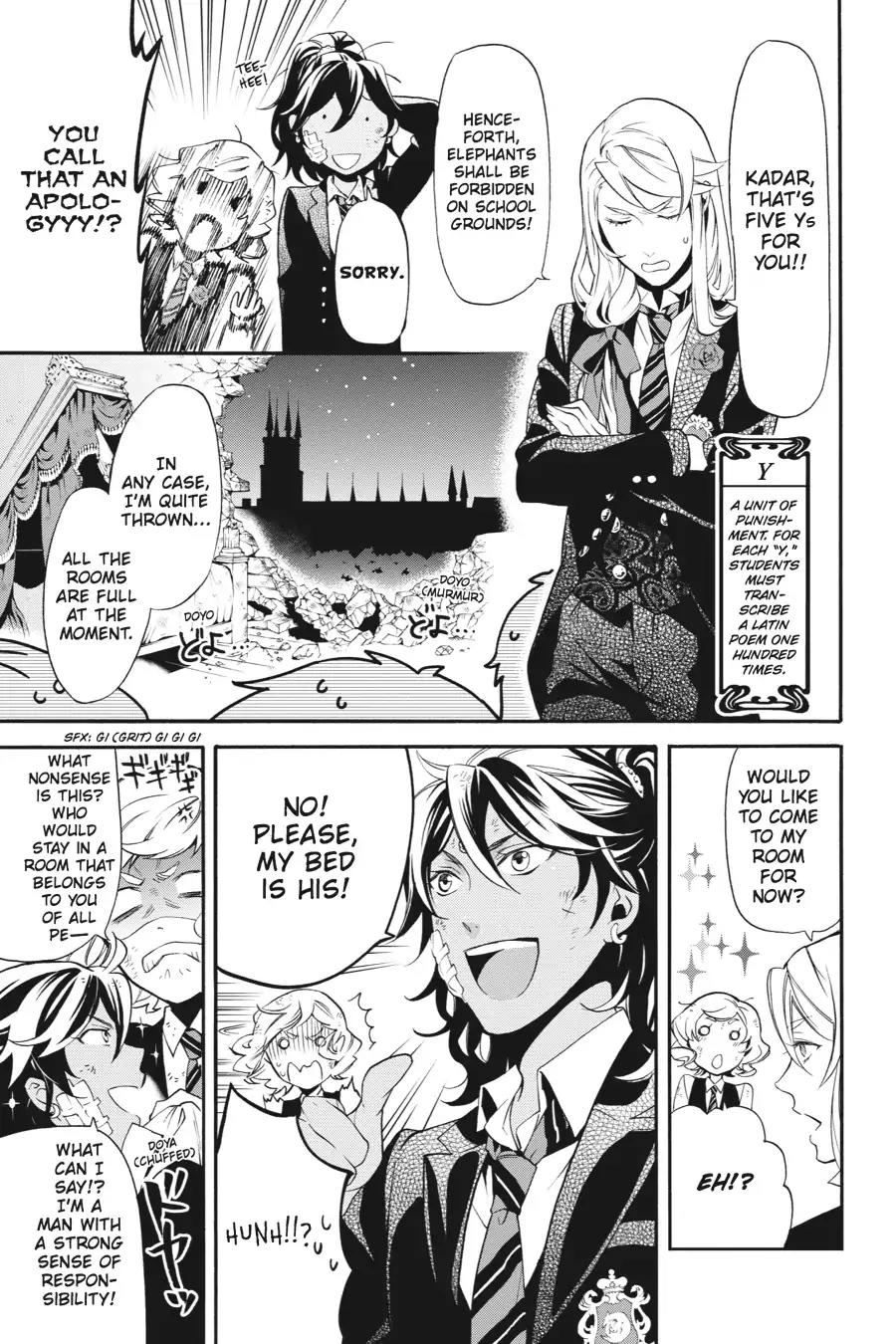 Kuroshitsuji Chapter 71 page 9 - Chapter 71: At night: The Butler, Plotting