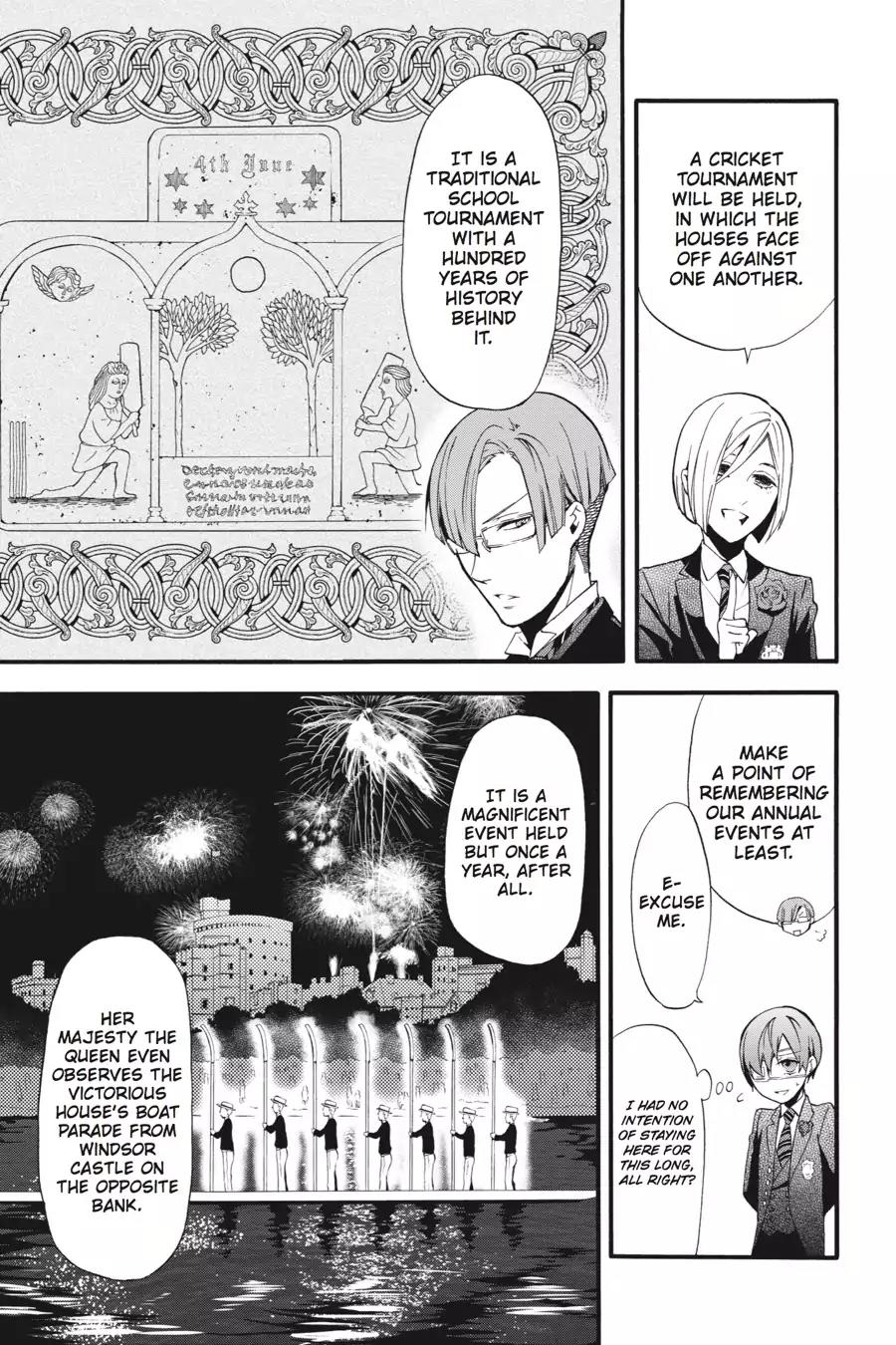 Kuroshitsuji Chapter 72 page 15 - Chapter 72: At midnight: The Butler, Lauding