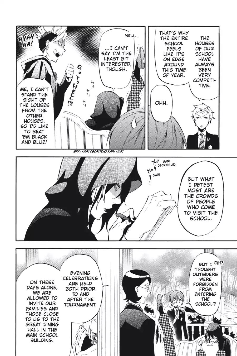 Kuroshitsuji Chapter 72 page 16 - Chapter 72: At midnight: The Butler, Lauding