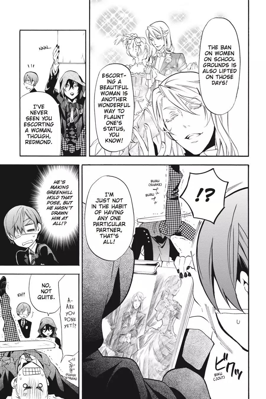 Kuroshitsuji Chapter 72 page 17 - Chapter 72: At midnight: The Butler, Lauding