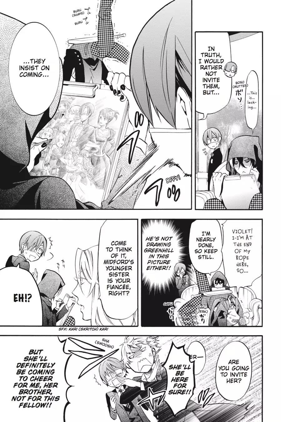 Kuroshitsuji Chapter 72 page 19 - Chapter 72: At midnight: The Butler, Lauding
