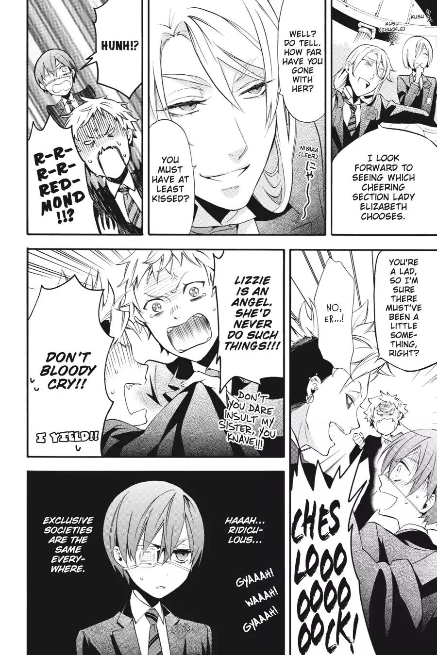 Kuroshitsuji Chapter 72 page 20 - Chapter 72: At midnight: The Butler, Lauding