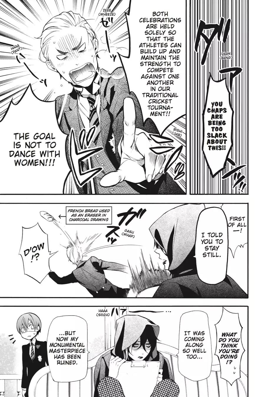 Kuroshitsuji Chapter 72 page 21 - Chapter 72: At midnight: The Butler, Lauding