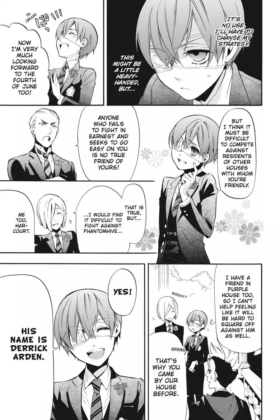 Kuroshitsuji Chapter 72 page 23 - Chapter 72: At midnight: The Butler, Lauding