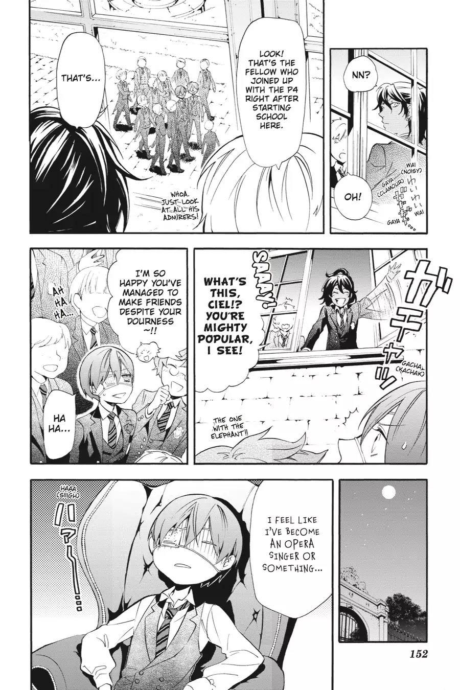 Kuroshitsuji Chapter 72 page 8 - Chapter 72: At midnight: The Butler, Lauding