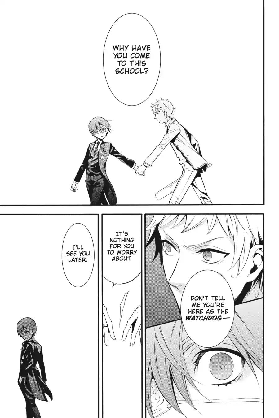 Kuroshitsuji Chapter 73 page 14 - Chapter 73: In the morning: The Butler, Colluding