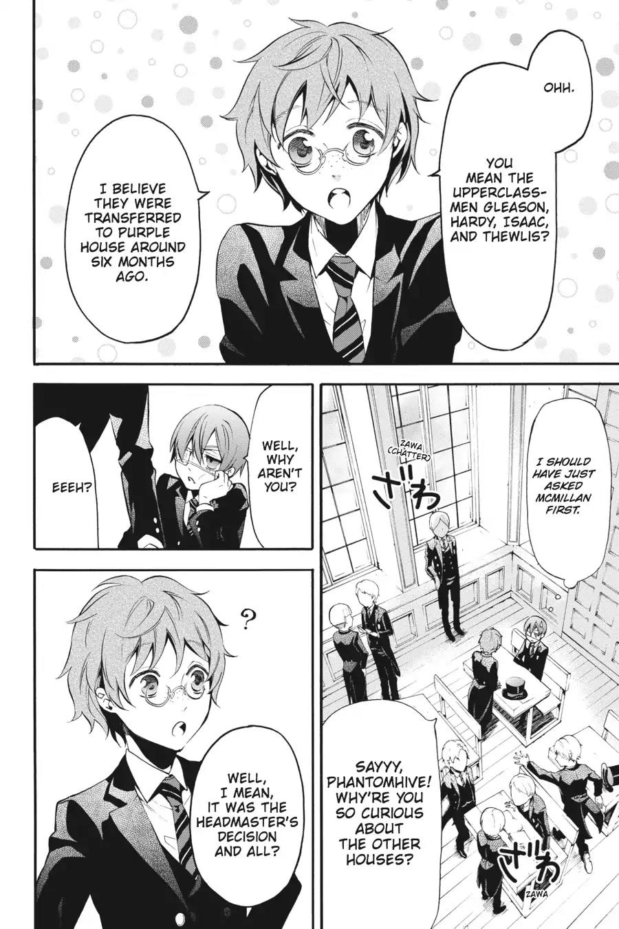 Kuroshitsuji Chapter 73 page 15 - Chapter 73: In the morning: The Butler, Colluding
