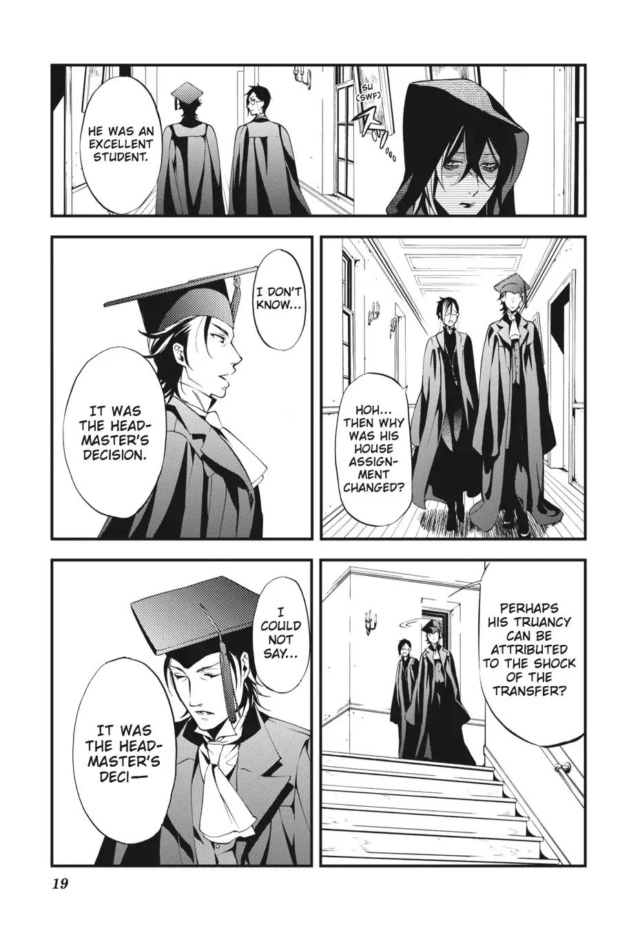 Kuroshitsuji Chapter 73 page 20 - Chapter 73: In the morning: The Butler, Colluding