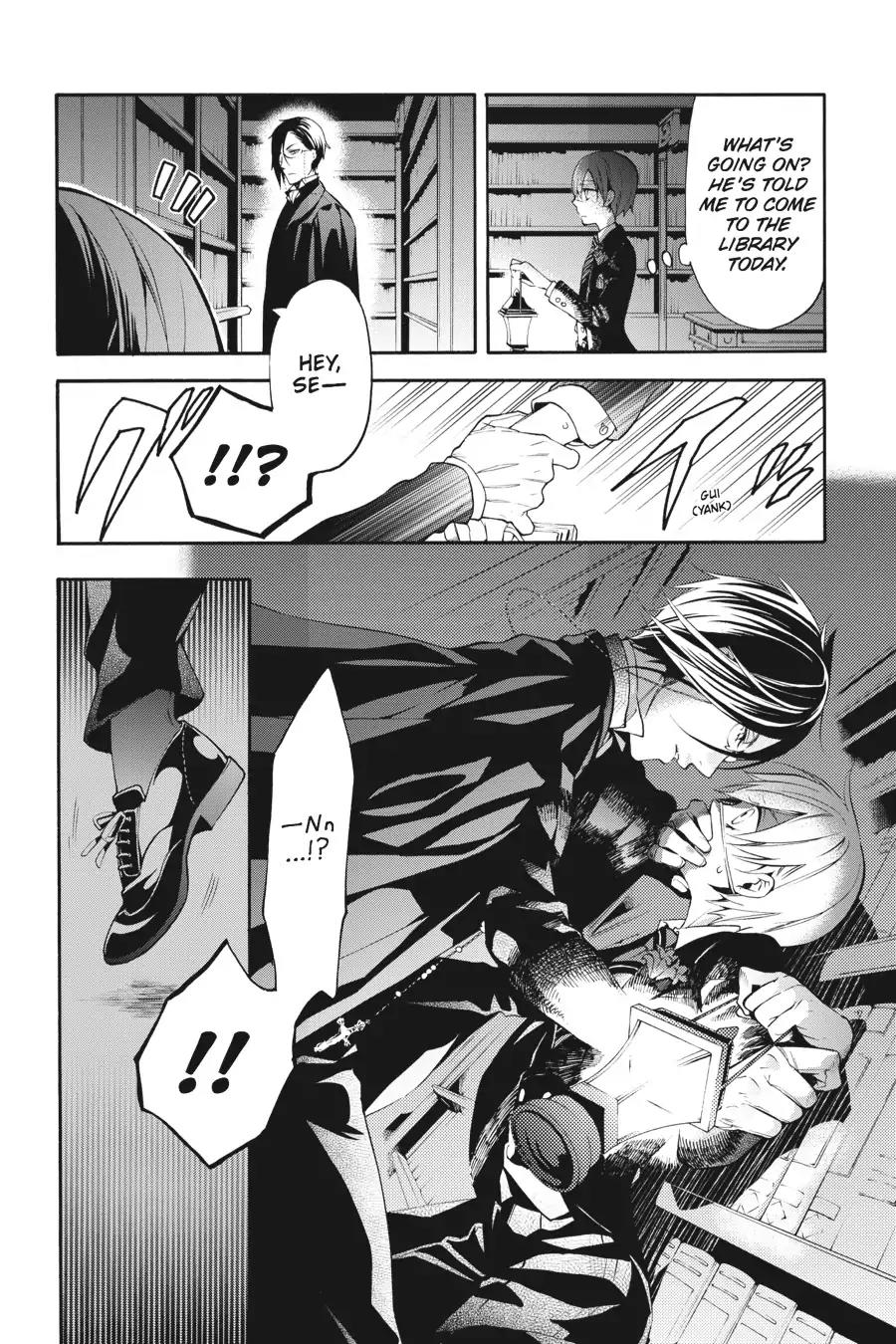 Kuroshitsuji Chapter 73 page 23 - Chapter 73: In the morning: The Butler, Colluding