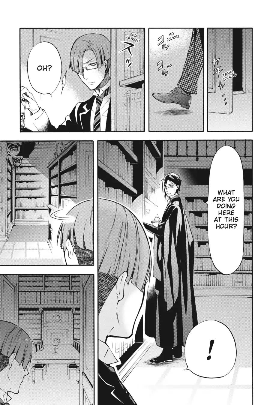Kuroshitsuji Chapter 73 page 24 - Chapter 73: In the morning: The Butler, Colluding