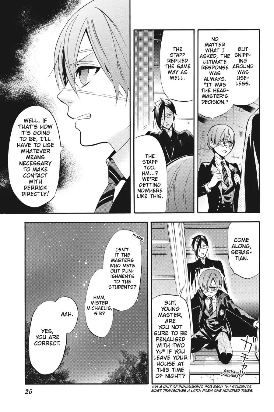 Kuroshitsuji Chapter 73 page 26 - Chapter 73: In the morning: The Butler, Colluding