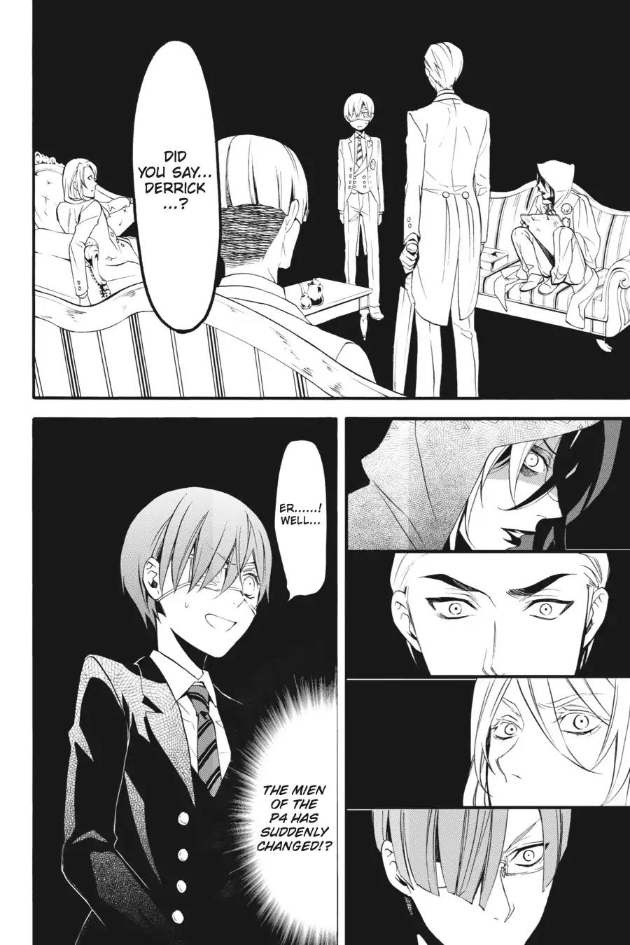 Kuroshitsuji Chapter 73 page 5 - Chapter 73: In the morning: The Butler, Colluding