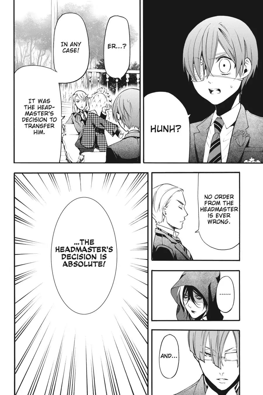 Kuroshitsuji Chapter 73 page 9 - Chapter 73: In the morning: The Butler, Colluding