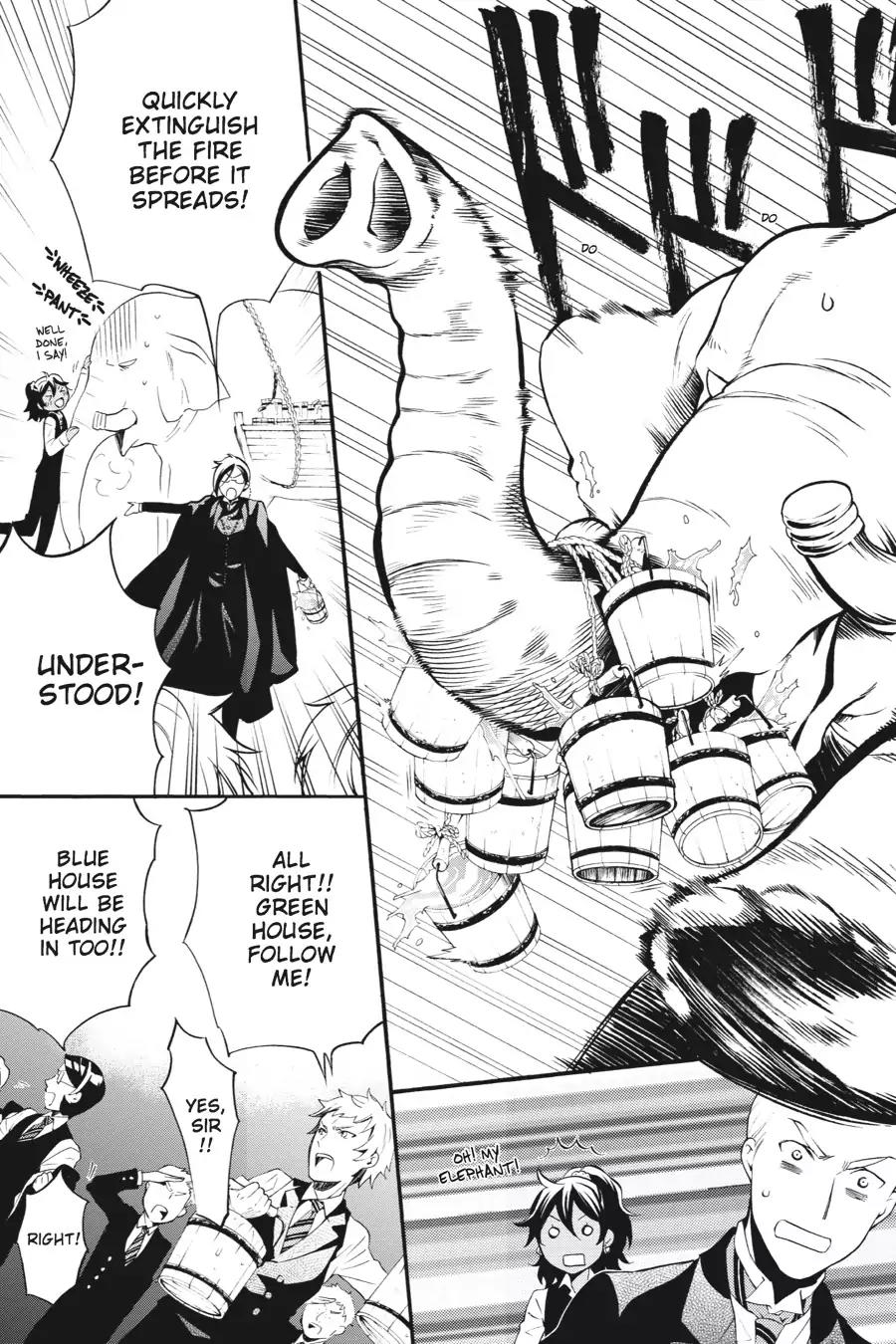 Kuroshitsuji Chapter 74 page 11 - Chapter 74: At noon: The Butler, Gaining Admittance