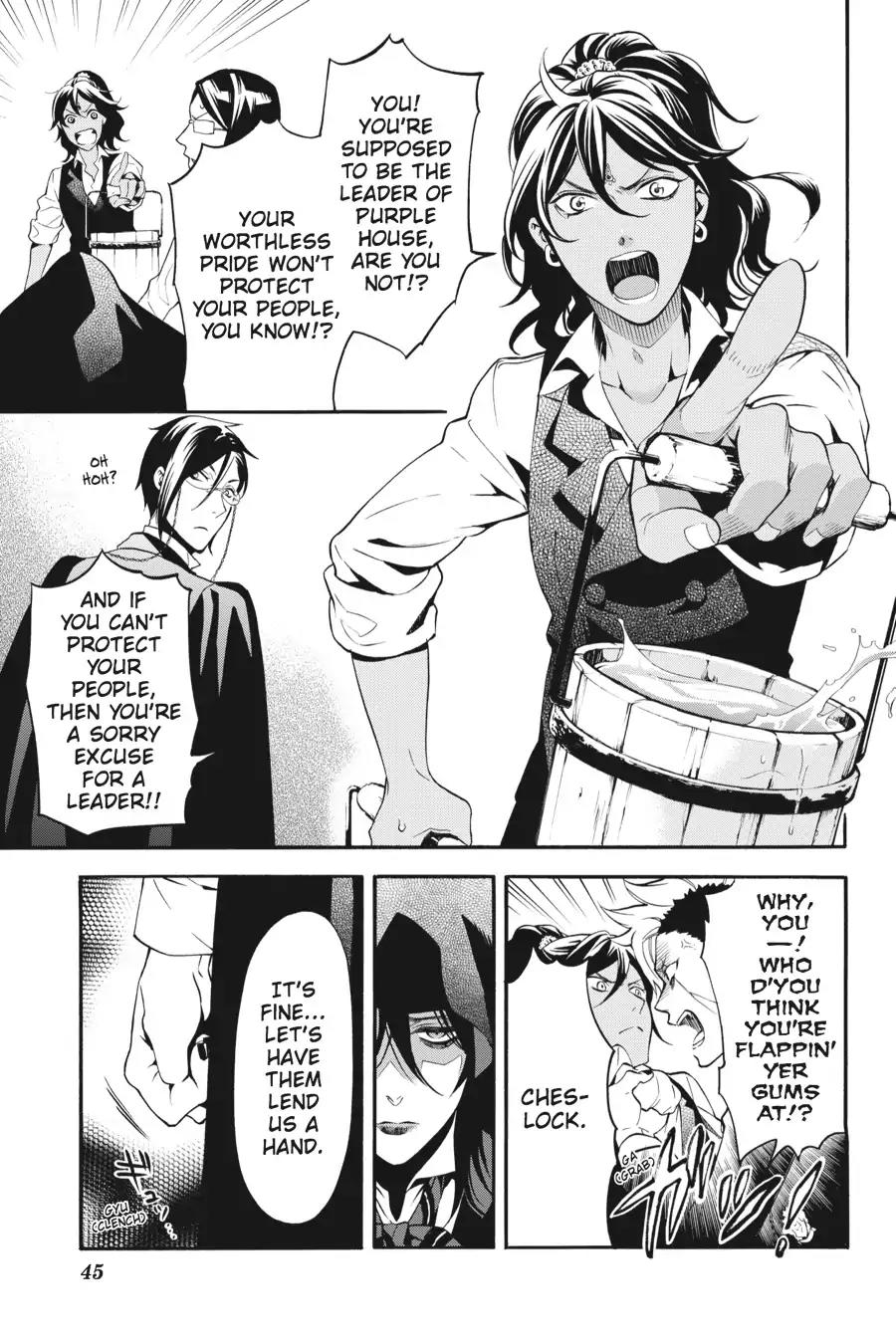 Kuroshitsuji Chapter 74 page 13 - Chapter 74: At noon: The Butler, Gaining Admittance
