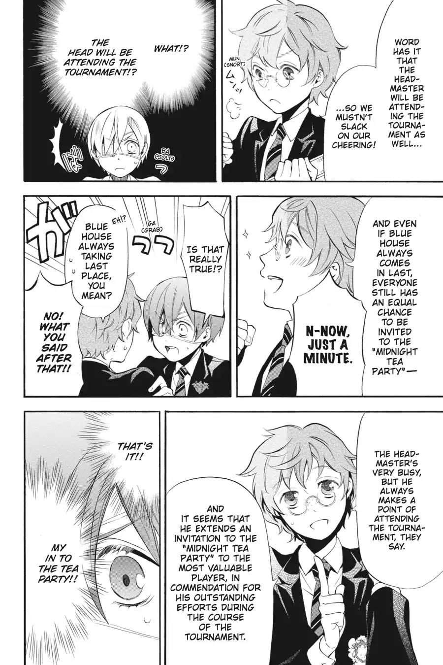 Kuroshitsuji Chapter 74 page 16 - Chapter 74: At noon: The Butler, Gaining Admittance