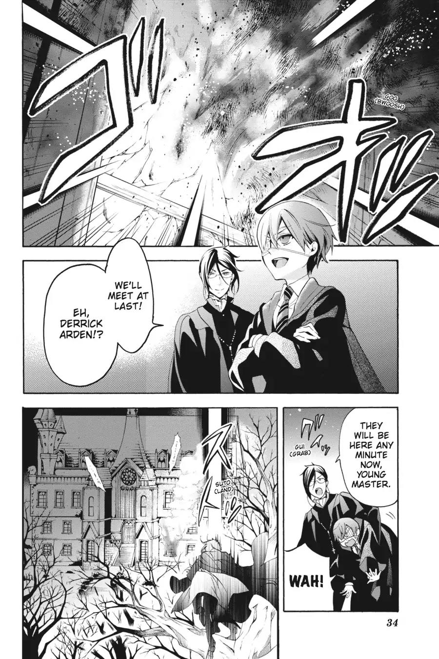 Kuroshitsuji Chapter 74 page 2 - Chapter 74: At noon: The Butler, Gaining Admittance