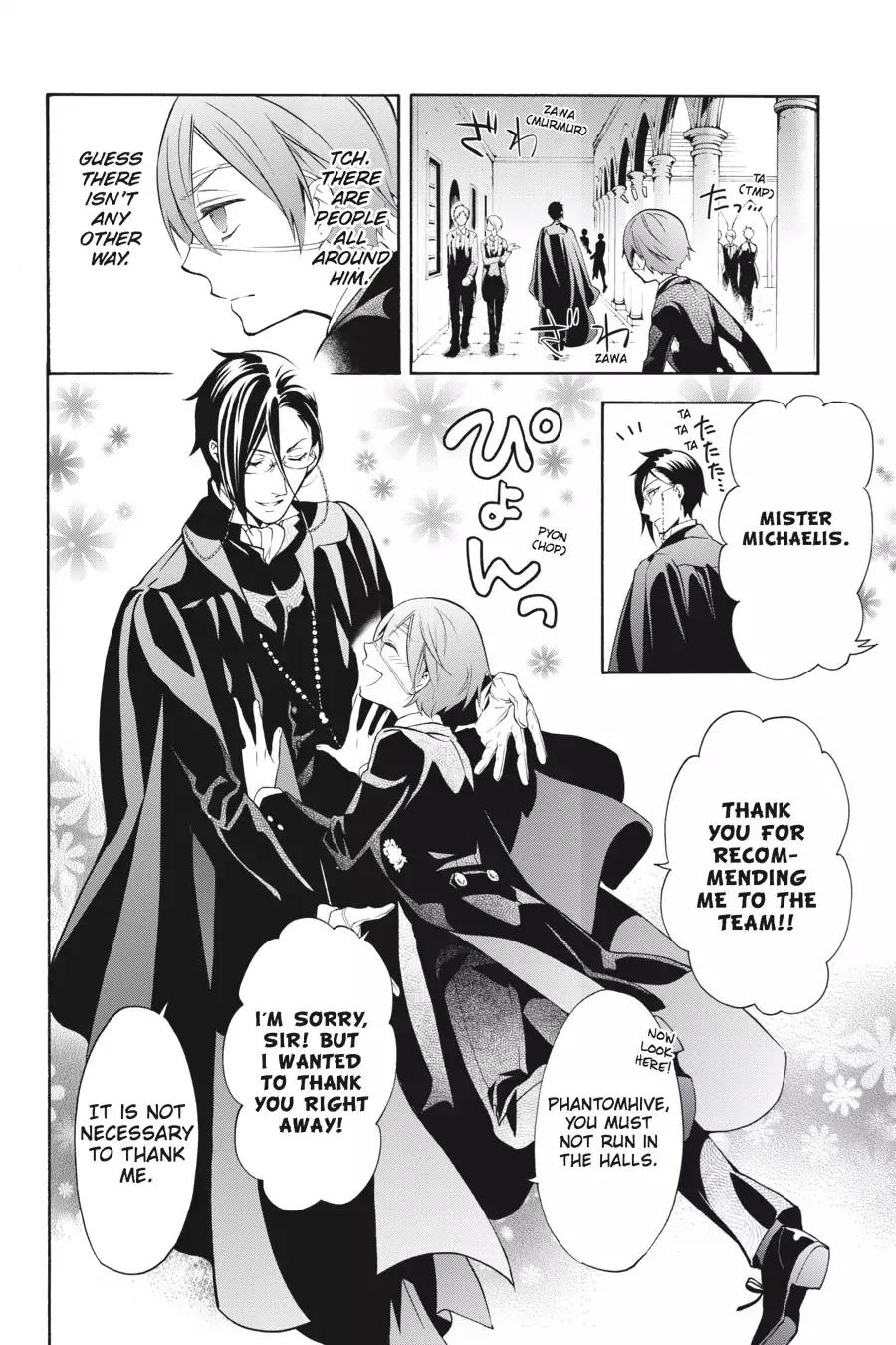 Kuroshitsuji Chapter 74 page 20 - Chapter 74: At noon: The Butler, Gaining Admittance
