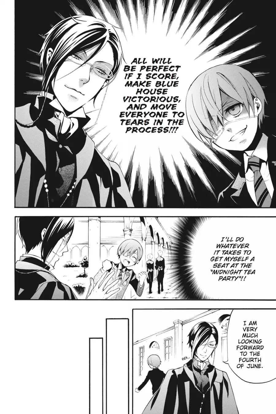 Kuroshitsuji Chapter 74 page 22 - Chapter 74: At noon: The Butler, Gaining Admittance