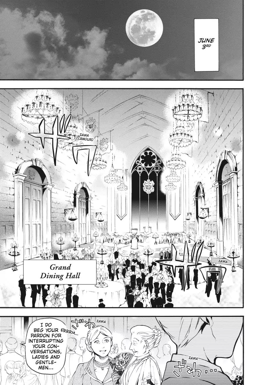 Kuroshitsuji Chapter 74 page 23 - Chapter 74: At noon: The Butler, Gaining Admittance