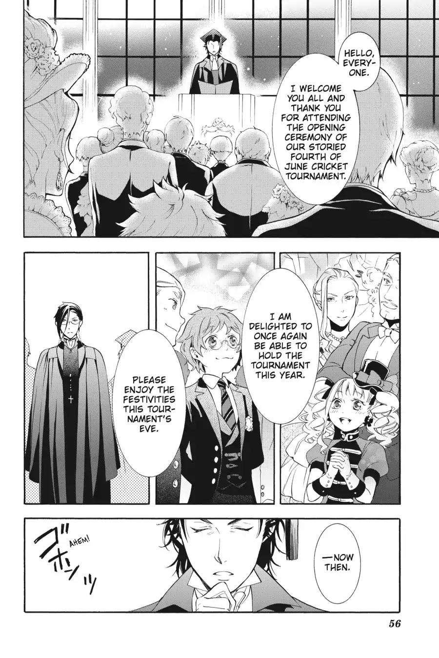 Kuroshitsuji Chapter 74 page 24 - Chapter 74: At noon: The Butler, Gaining Admittance