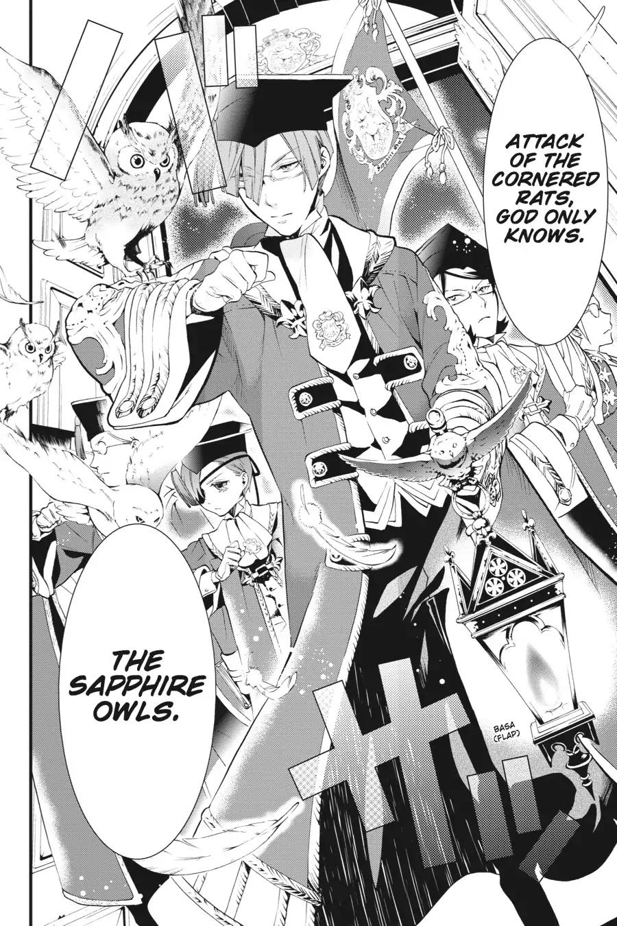 Kuroshitsuji Chapter 74 page 32 - Chapter 74: At noon: The Butler, Gaining Admittance