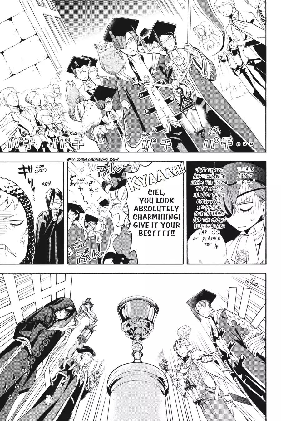 Kuroshitsuji Chapter 74 page 33 - Chapter 74: At noon: The Butler, Gaining Admittance
