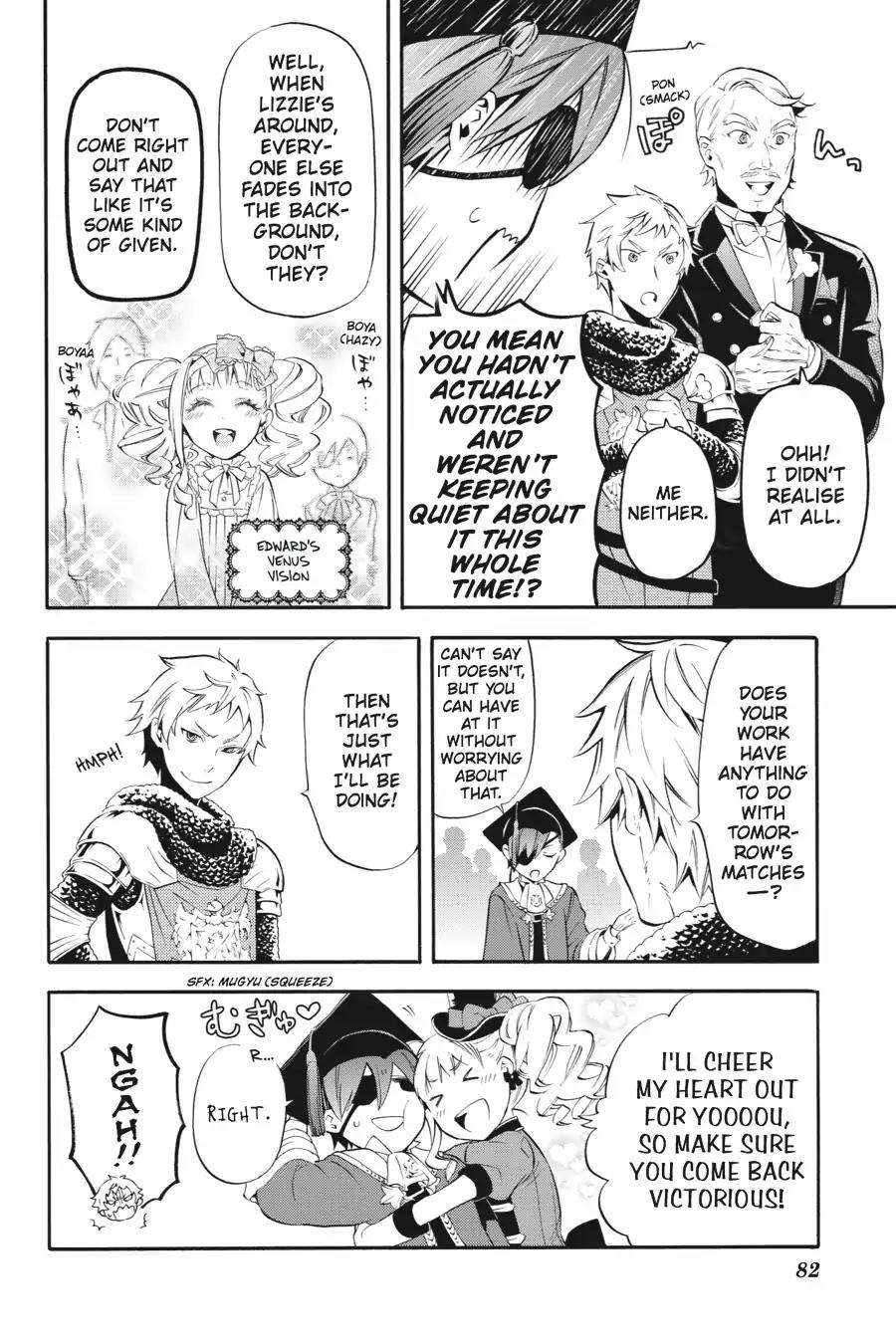 Kuroshitsuji Chapter 75 page 12 - Chapter 75: In the afternoon: The Butler, Confabulating