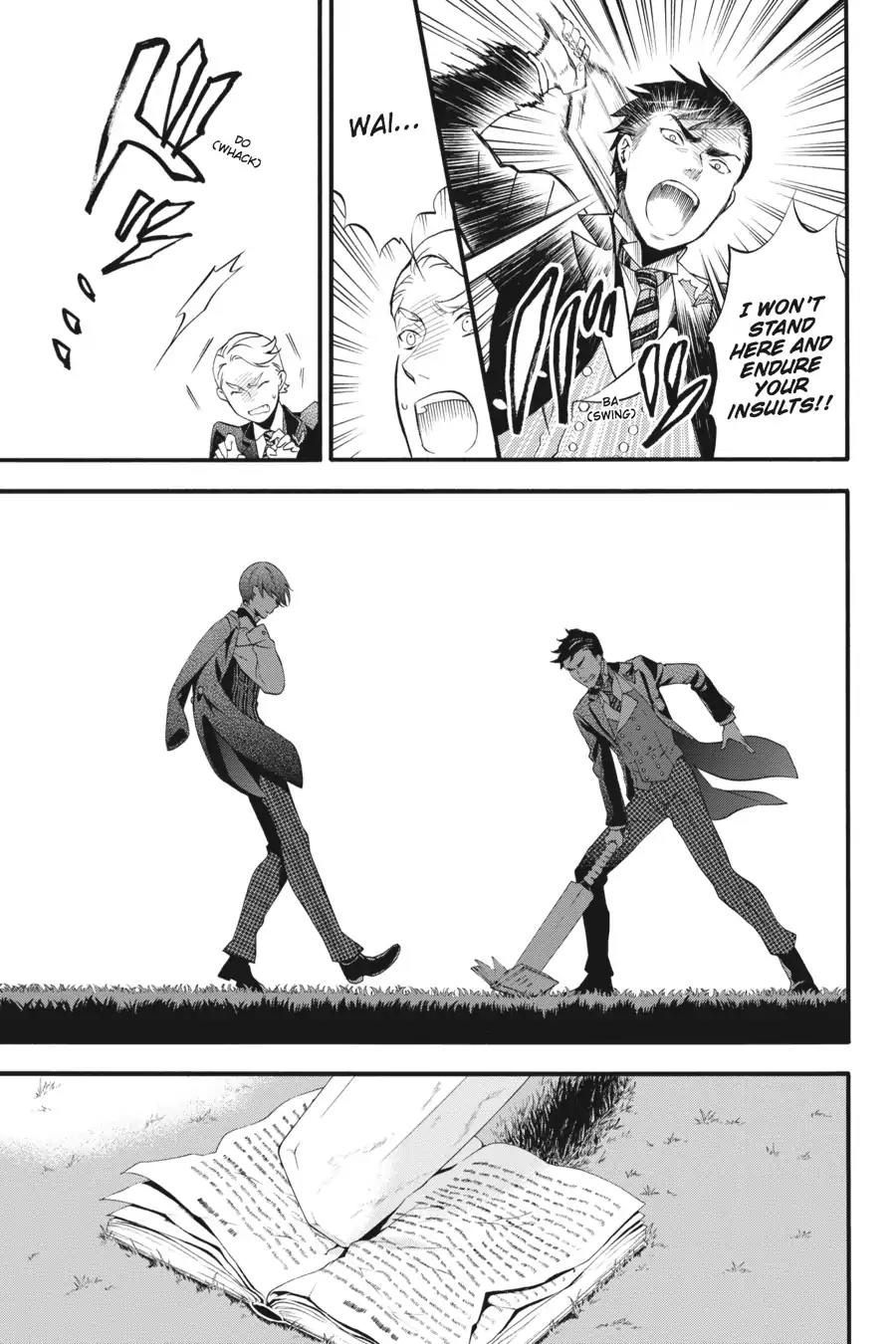 Kuroshitsuji Chapter 75 page 17 - Chapter 75: In the afternoon: The Butler, Confabulating