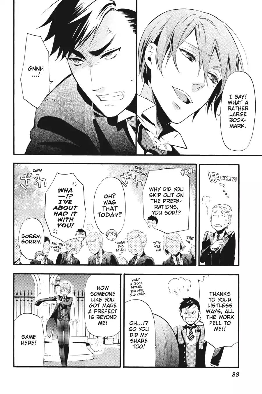 Kuroshitsuji Chapter 75 page 18 - Chapter 75: In the afternoon: The Butler, Confabulating