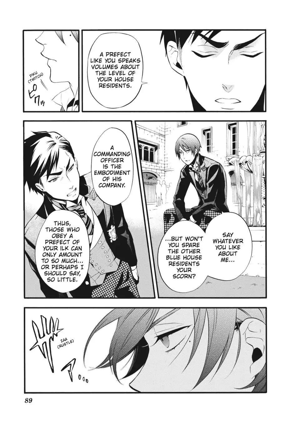 Kuroshitsuji Chapter 75 page 19 - Chapter 75: In the afternoon: The Butler, Confabulating